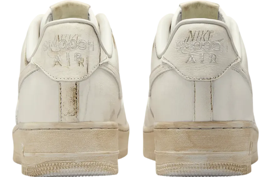 nike air force 1 low dirty triple white 3
