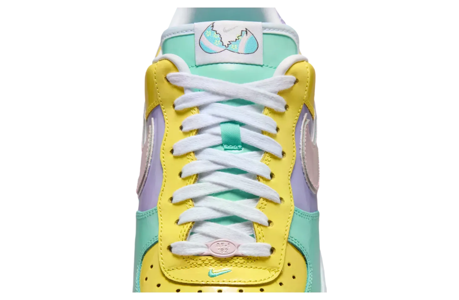 nike air force 1 low easter yellow pulse hydrangeas 6