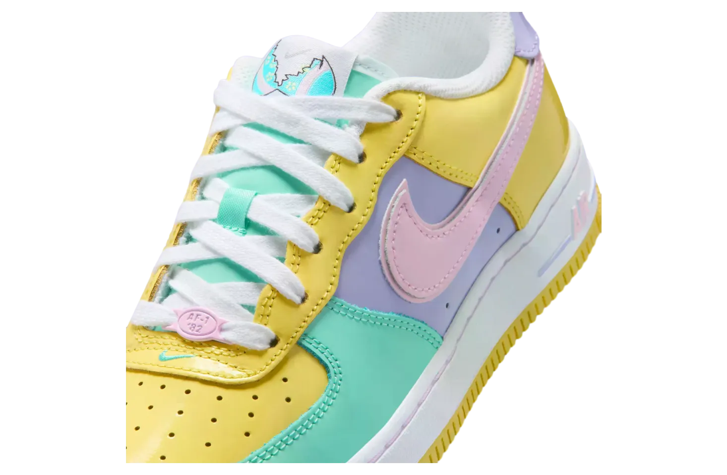 nike air force 1 low easter yellow pulse hydrangeas 7