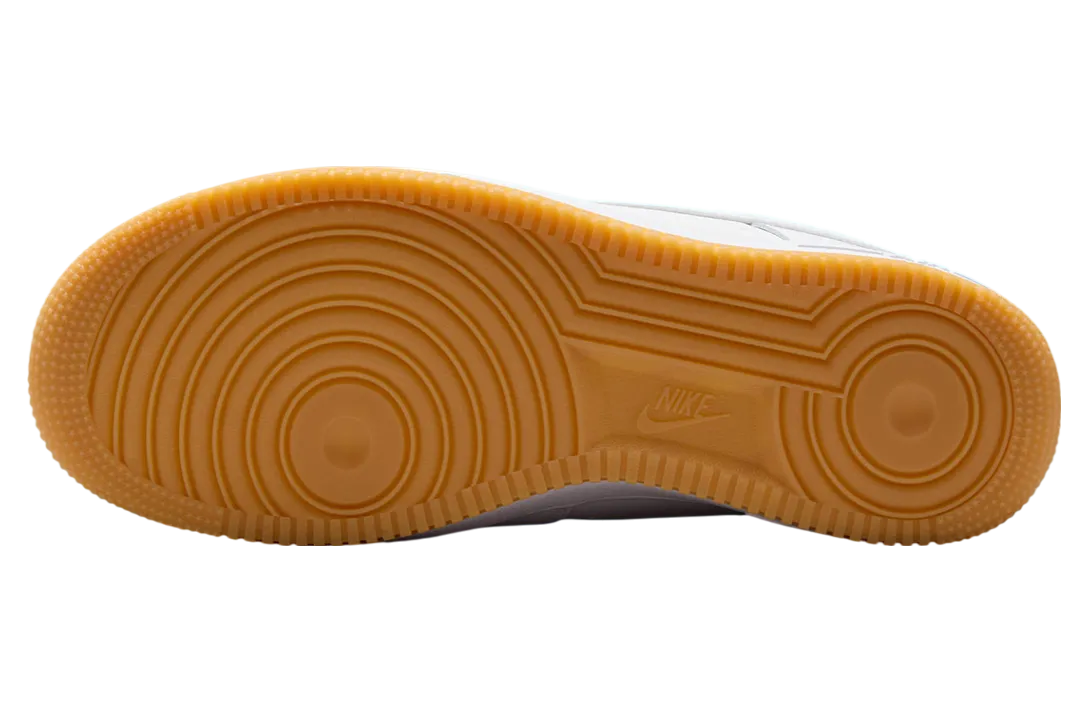 nike air force 1 low gum yellow safety orange 3