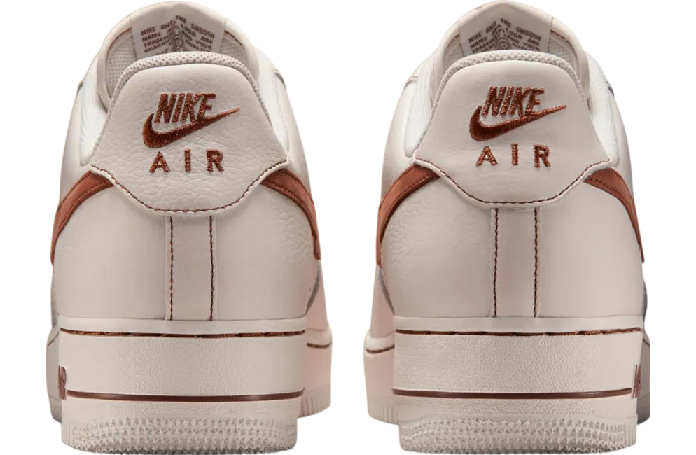 nike air force 1 low ivory saddle brown 2