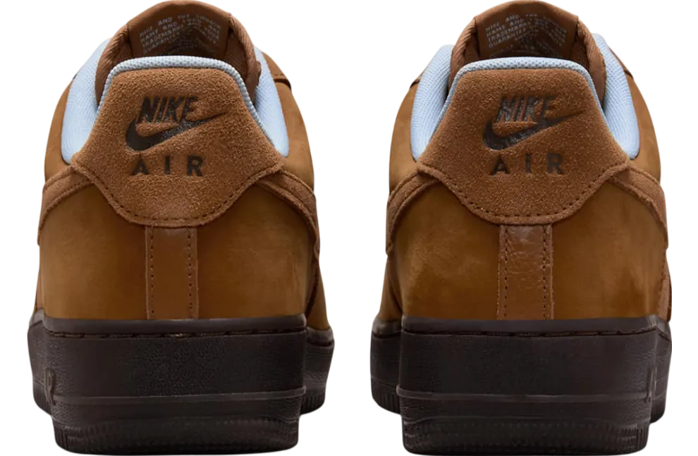 nike air force 1 low light british tan blue 3