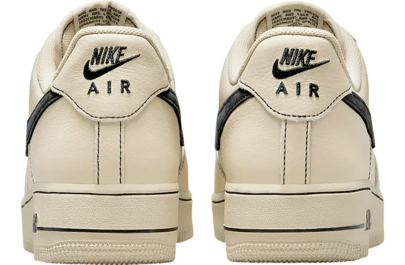 nike air force 1 low light khaki black 3