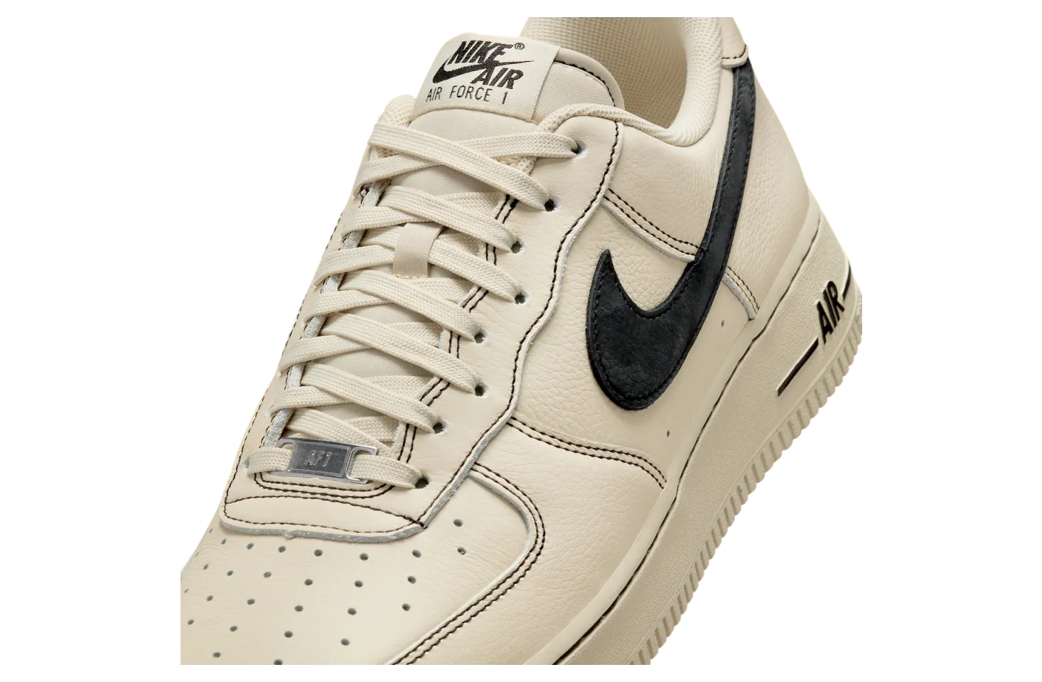 nike air force 1 low light khaki black 5