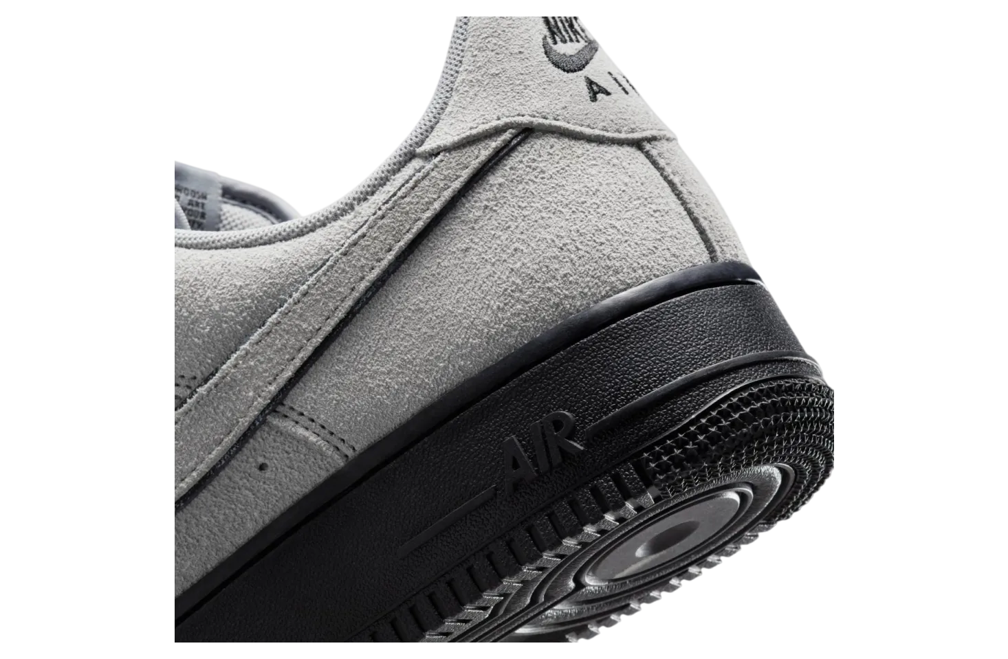 nike air force 1 low light smoke grey black 6