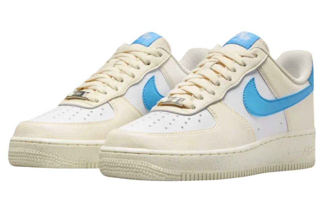 nike air force 1 low next nature pale ivory university blue 0