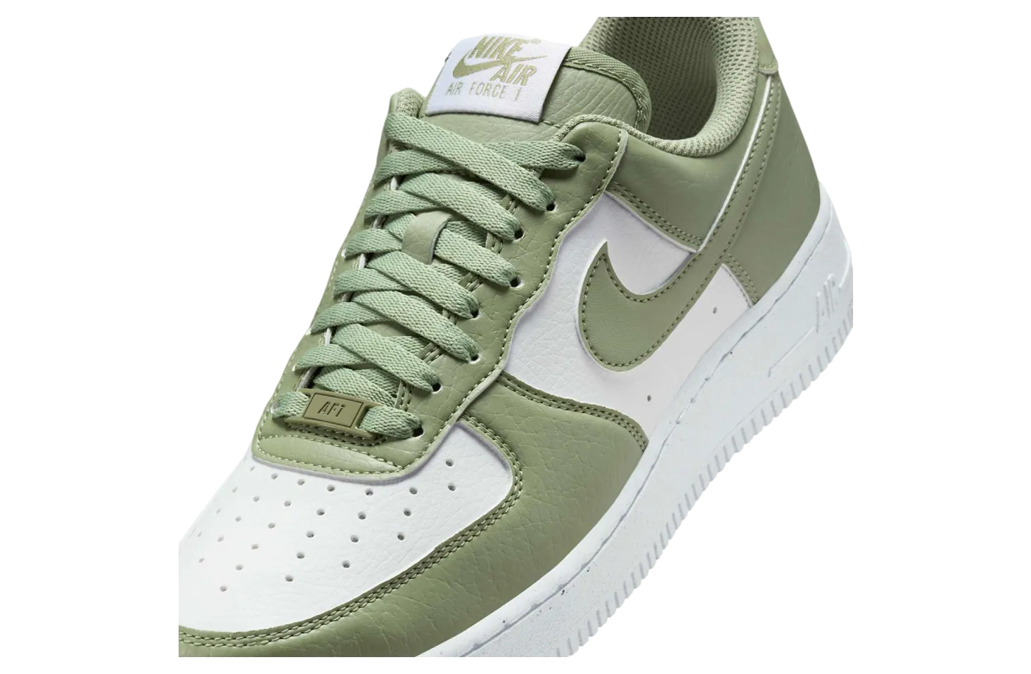 nike air force 1 low next nature wmns white oil green 4