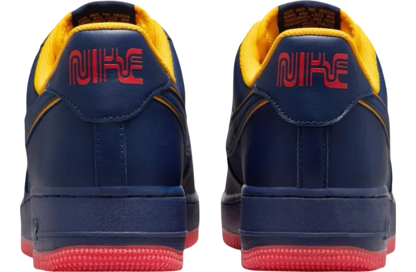 nike air force 1 low retro pack navy gold 3