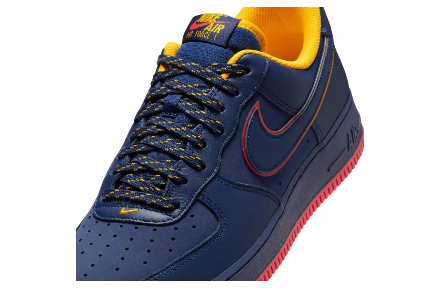nike air force 1 low retro pack navy gold 5