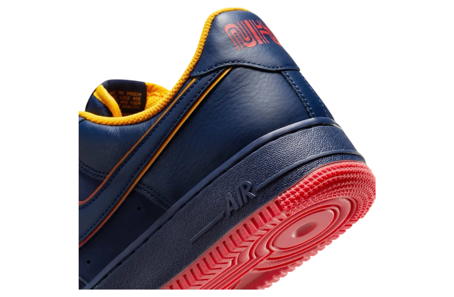 nike air force 1 low retro pack navy gold 6