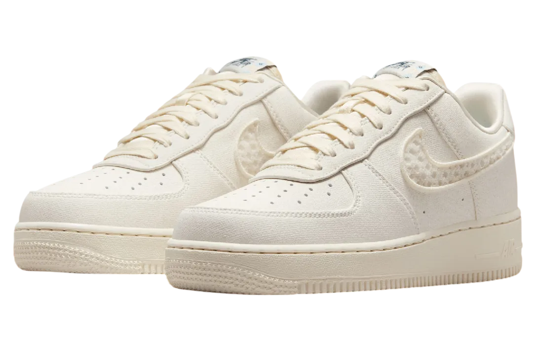 nike air force 1 low sail aztec embroidery 0
