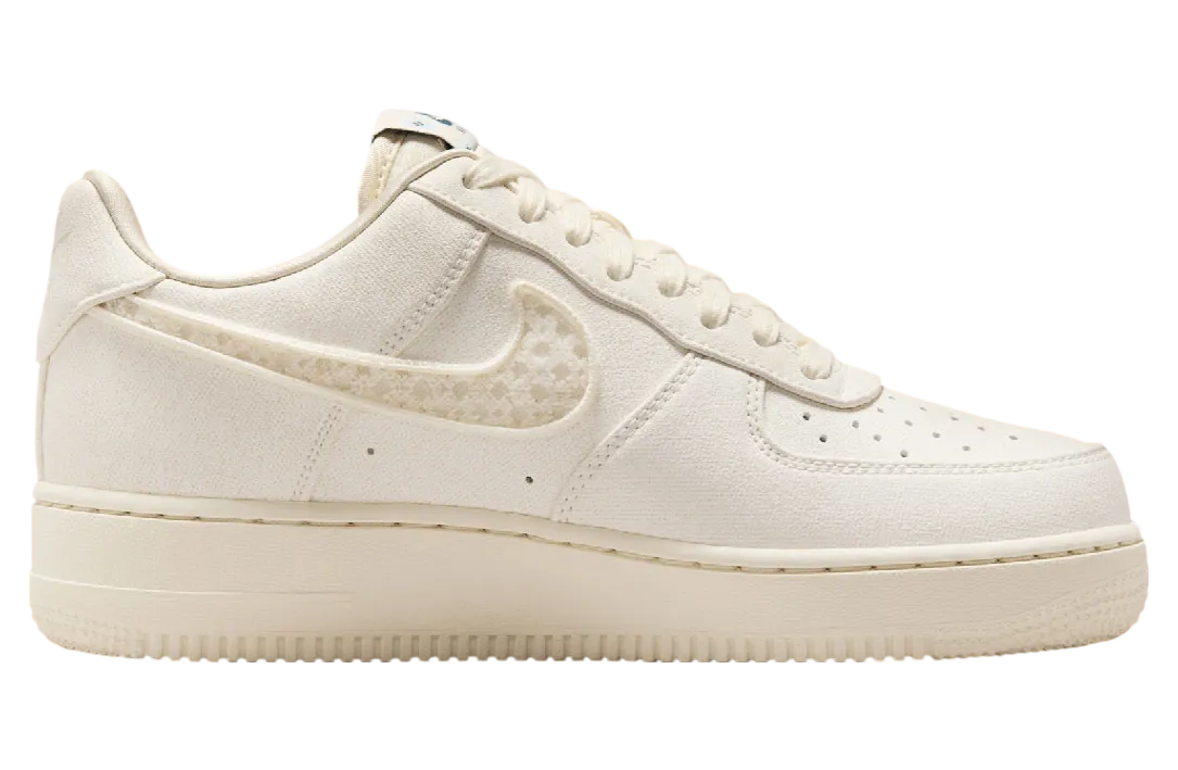 nike air force 1 low sail aztec embroidery 1