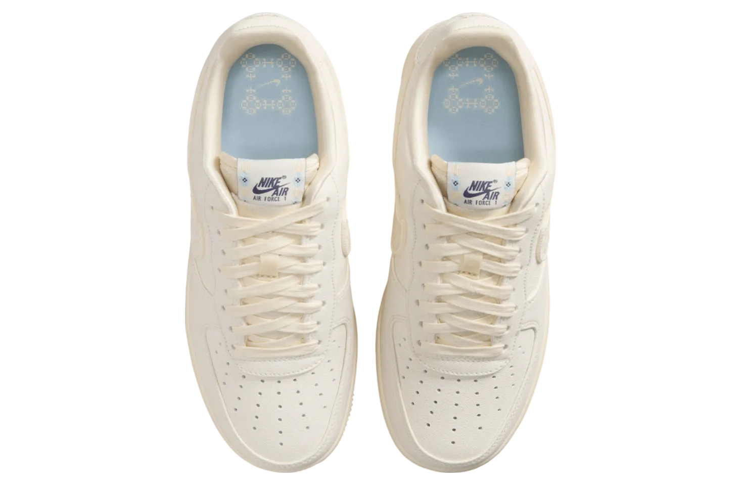 nike air force 1 low sail aztec embroidery 2