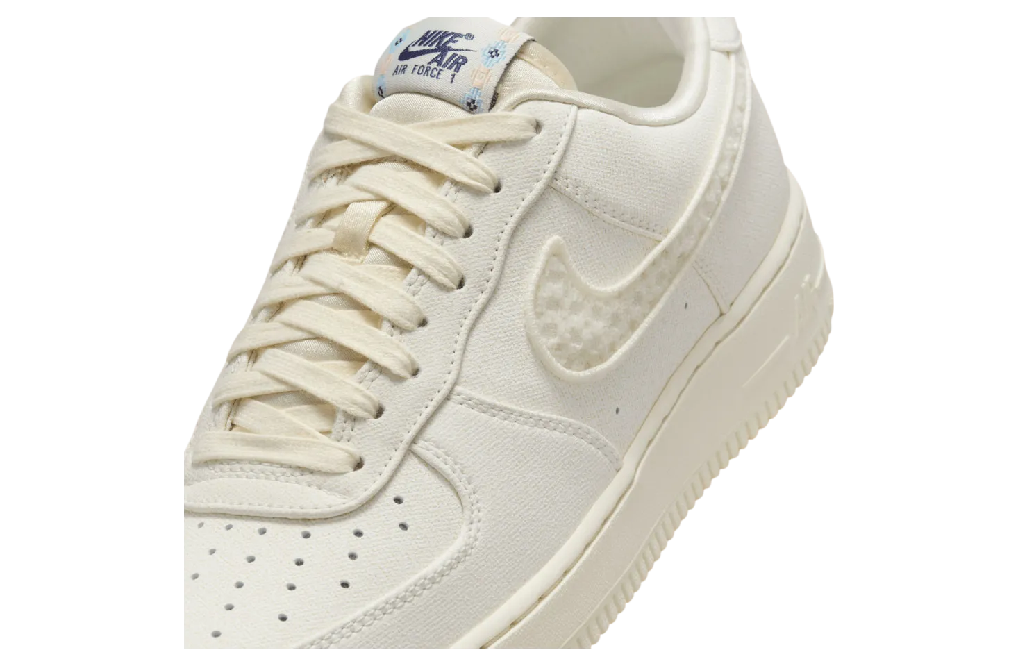 nike air force 1 low sail aztec embroidery 5