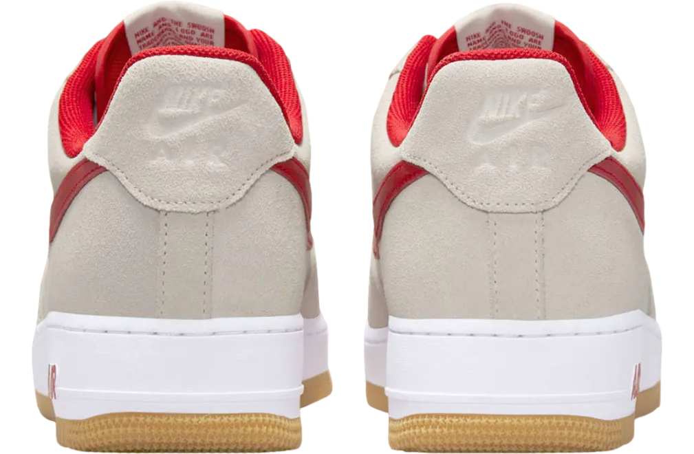 nike air force 1 low summit white varsity red 2