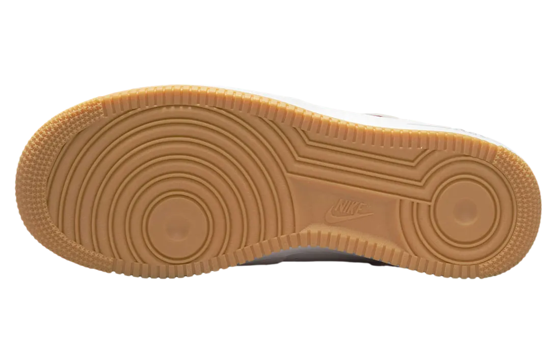 nike air force 1 low summit white varsity red 3