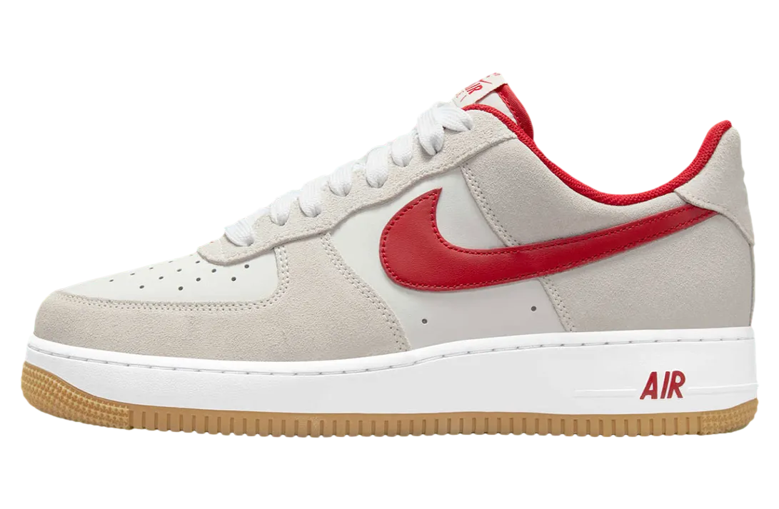 nike air force 1 low summit white varsity red