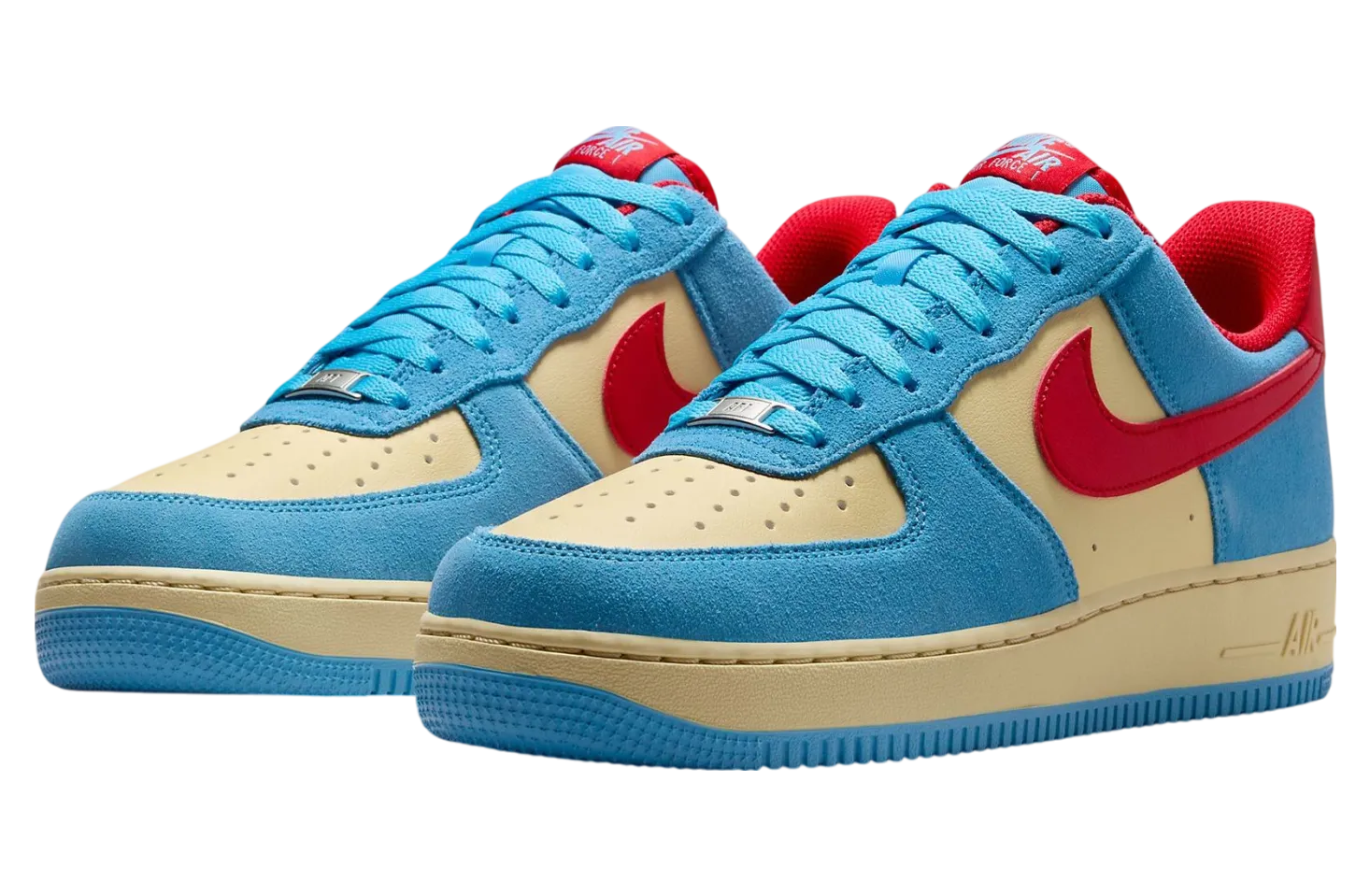 nike air force 1 low university blue suede 0