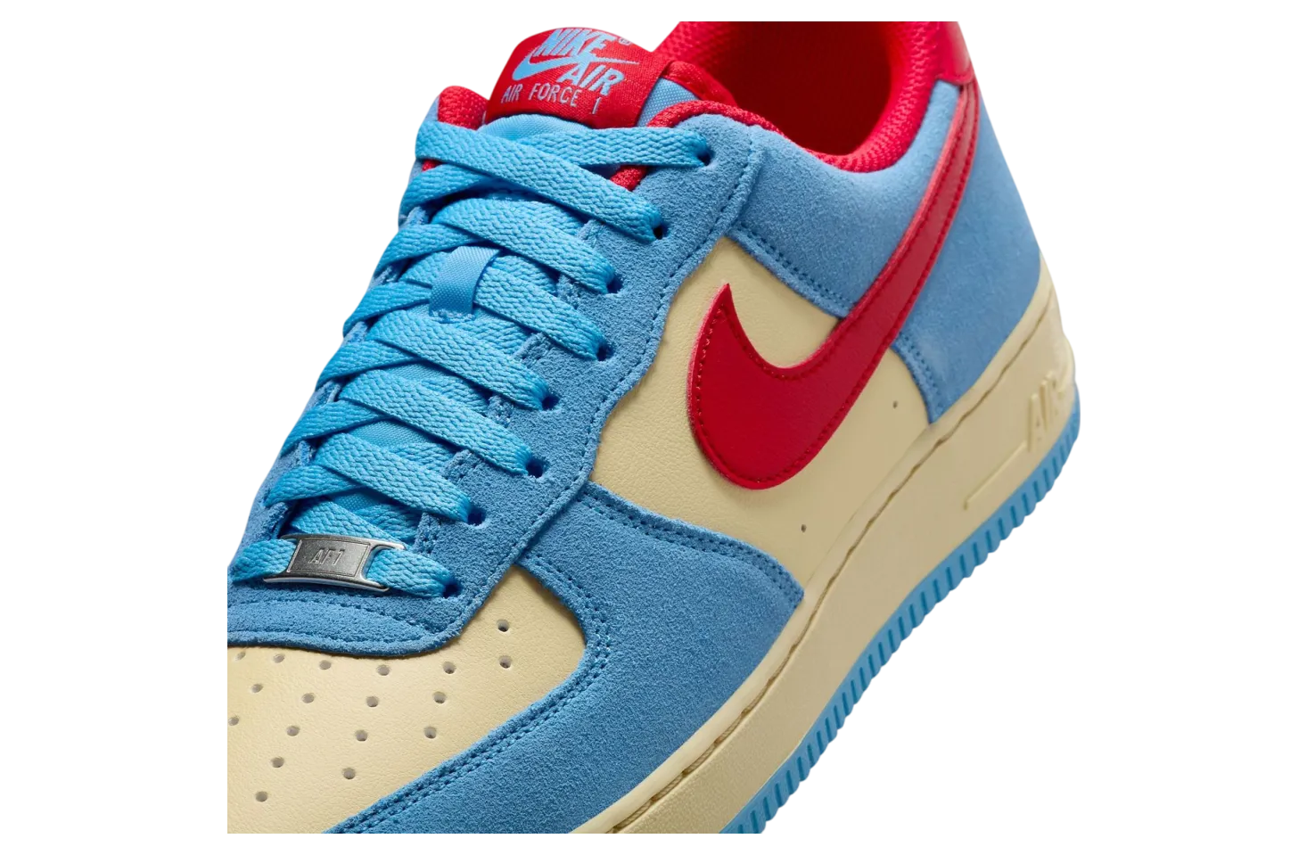 nike air force 1 low university blue suede 5