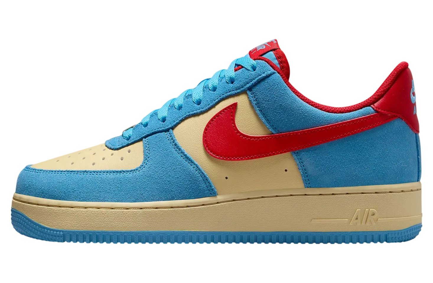 nike air force 1 low university blue suede