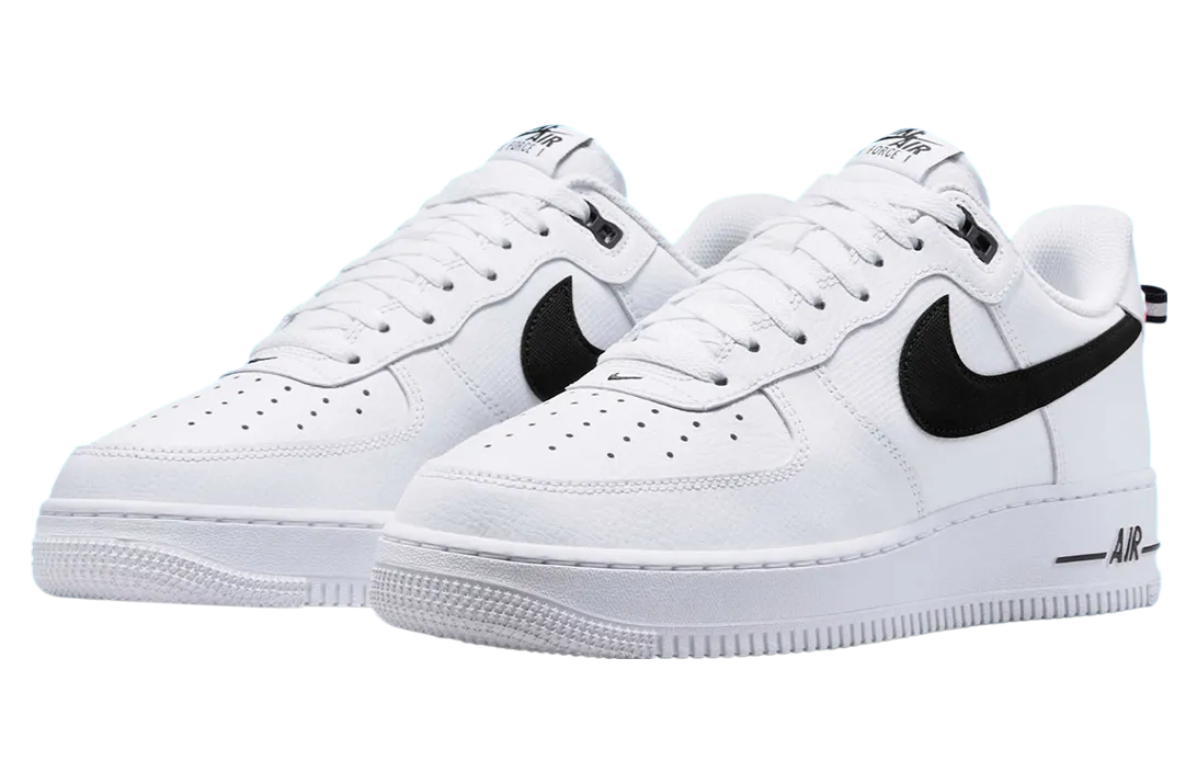 nike air force 1 low white black total orange 0