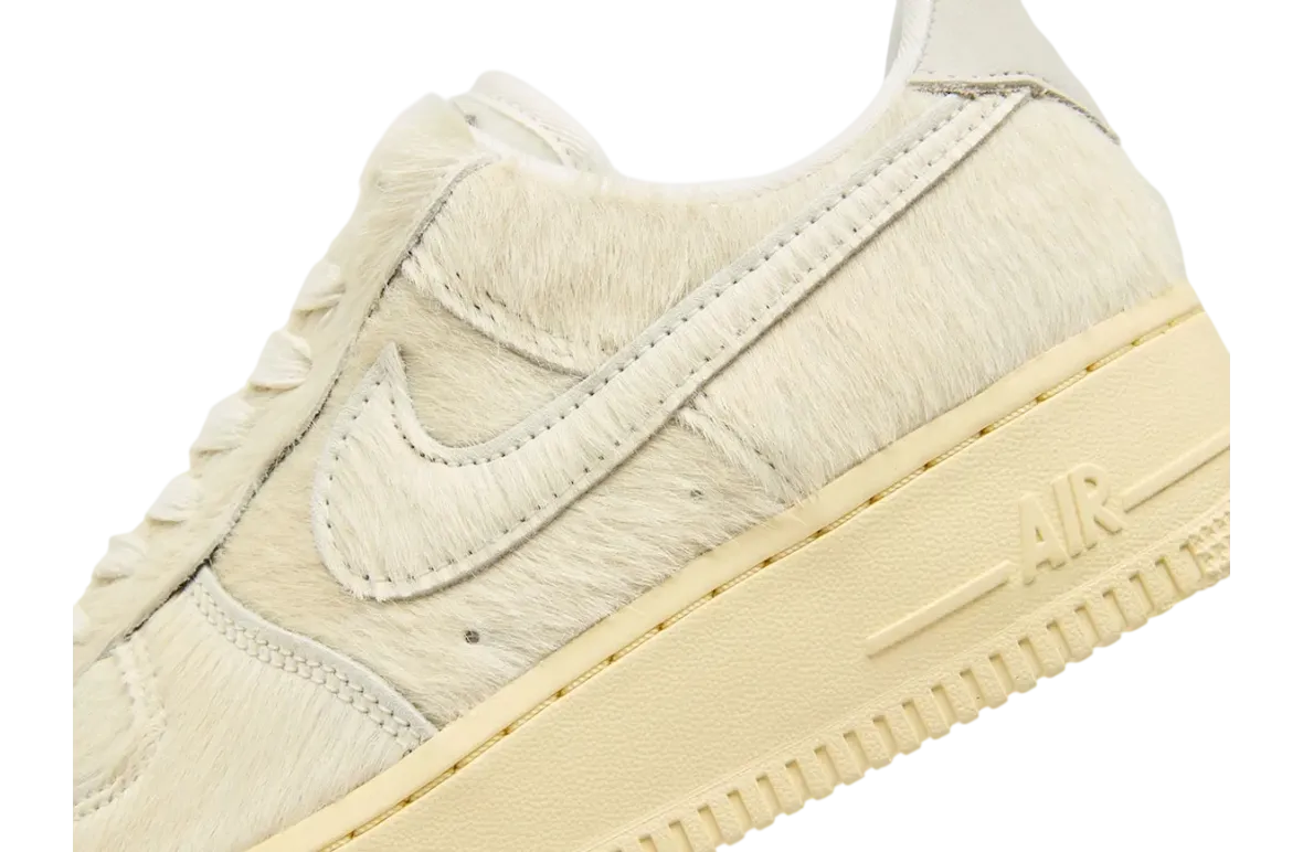nike air force 1 low wmns pony hair sail muslin 4