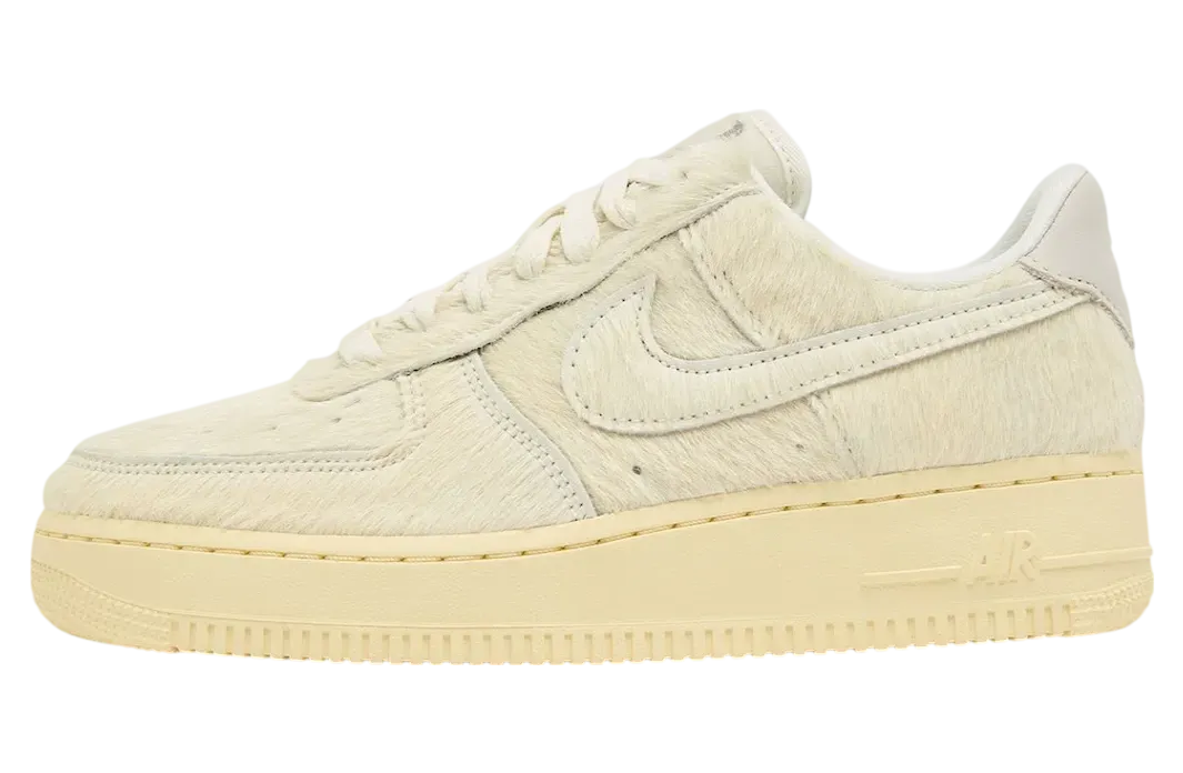 nike air force 1 low wmns pony hair sail muslin