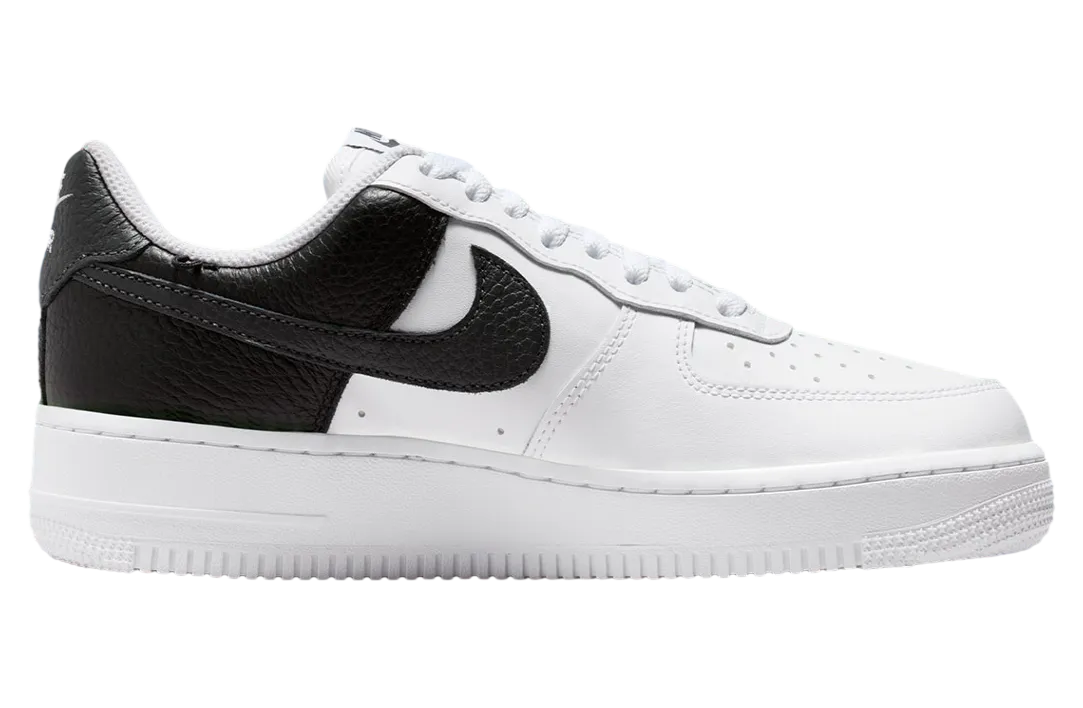 nike air force 1 low wmns white black 2