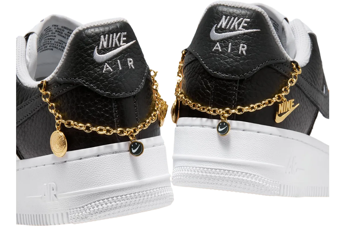 nike air force 1 low wmns white black 6