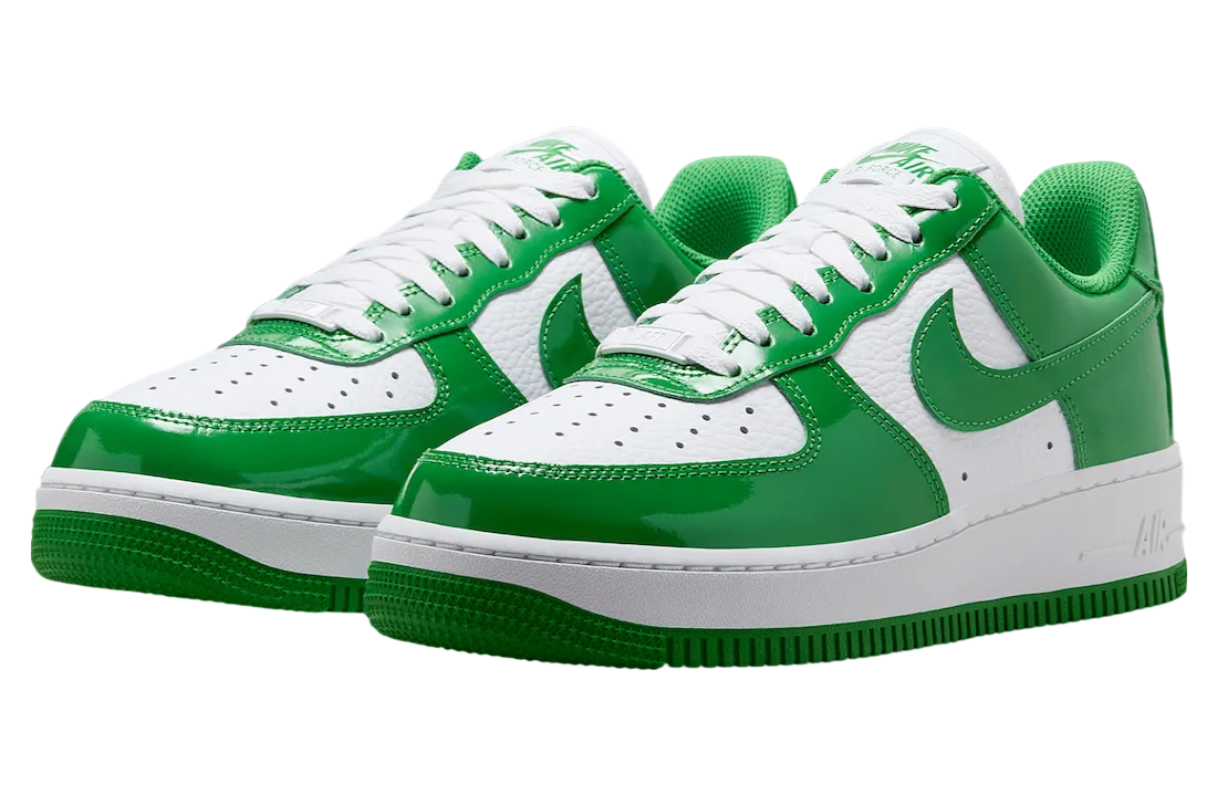 nike air force 1 low wmns white kelly green 0