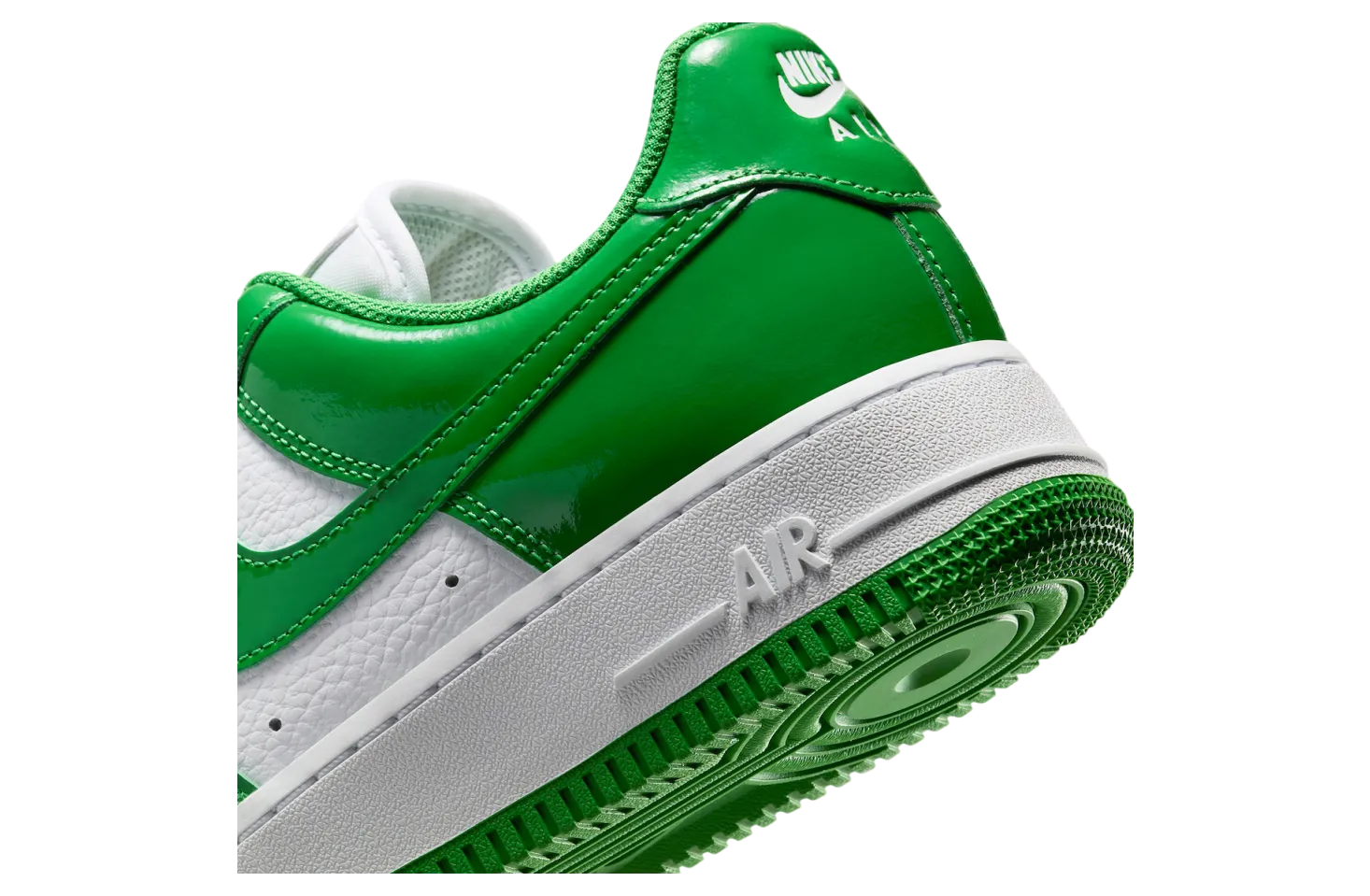 nike air force 1 low wmns white kelly green 6