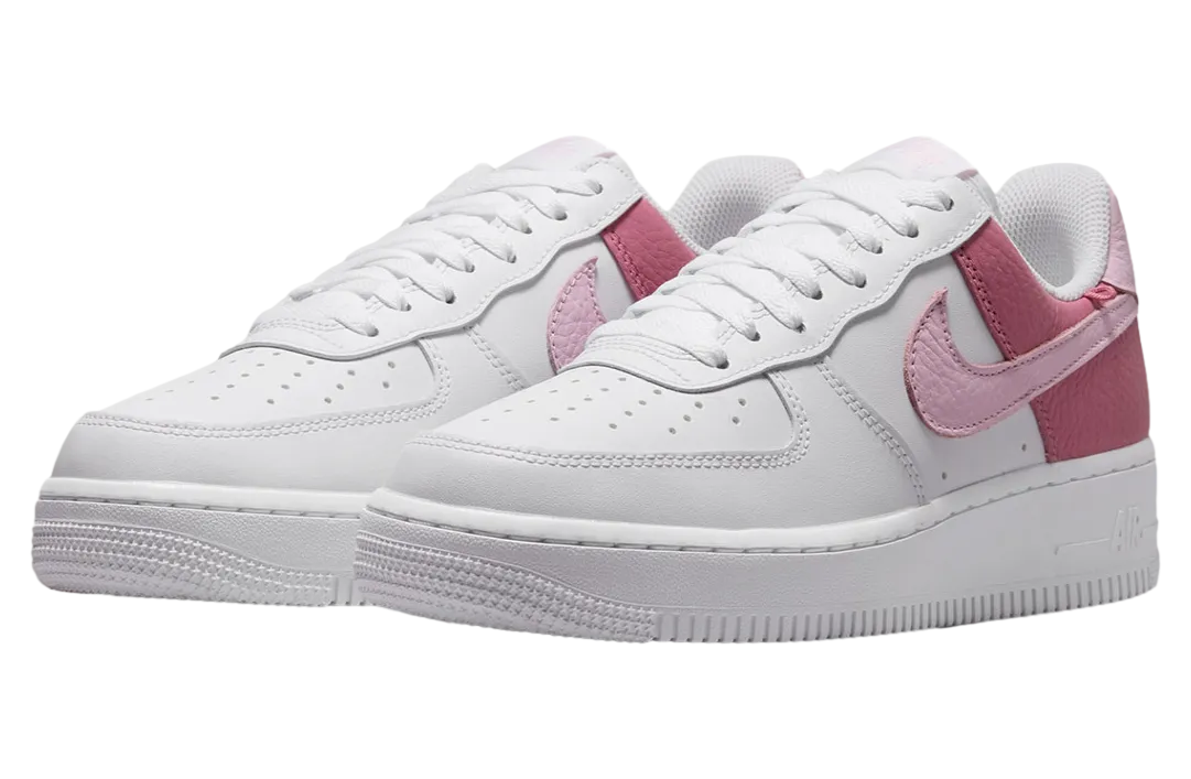 nike air force 1 low wmns white peony pink 0