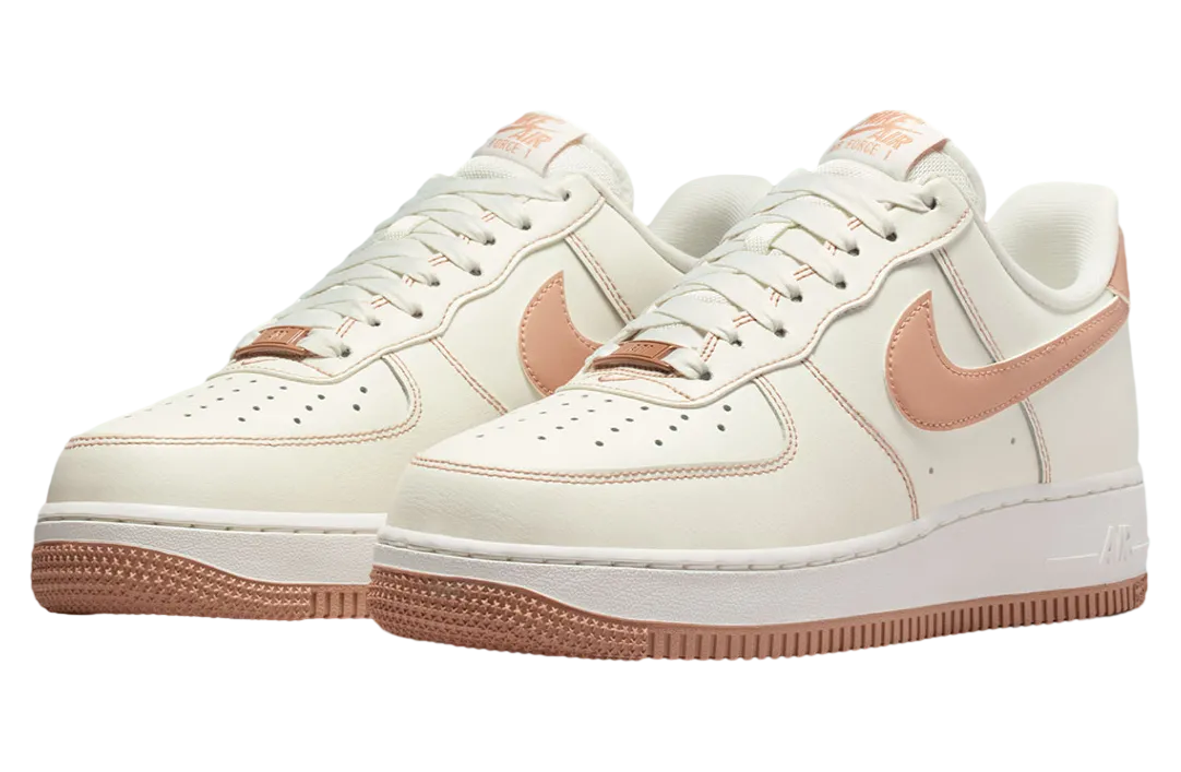 nike air force 1 low wmns white rose gold 0