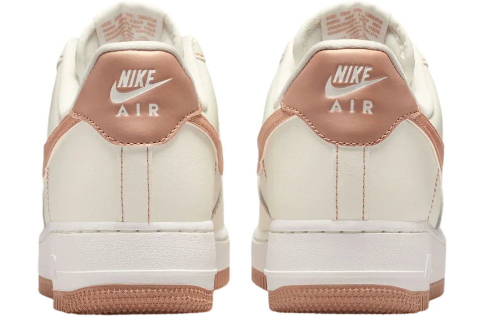 nike air force 1 low wmns white rose gold 3