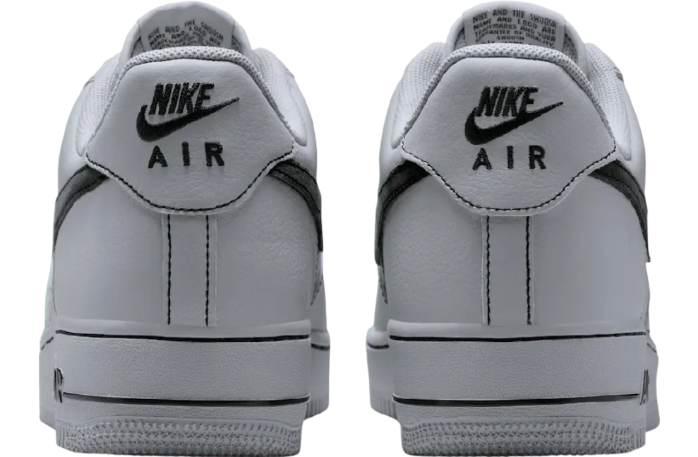 nike air force 1 low wolf grey black 2