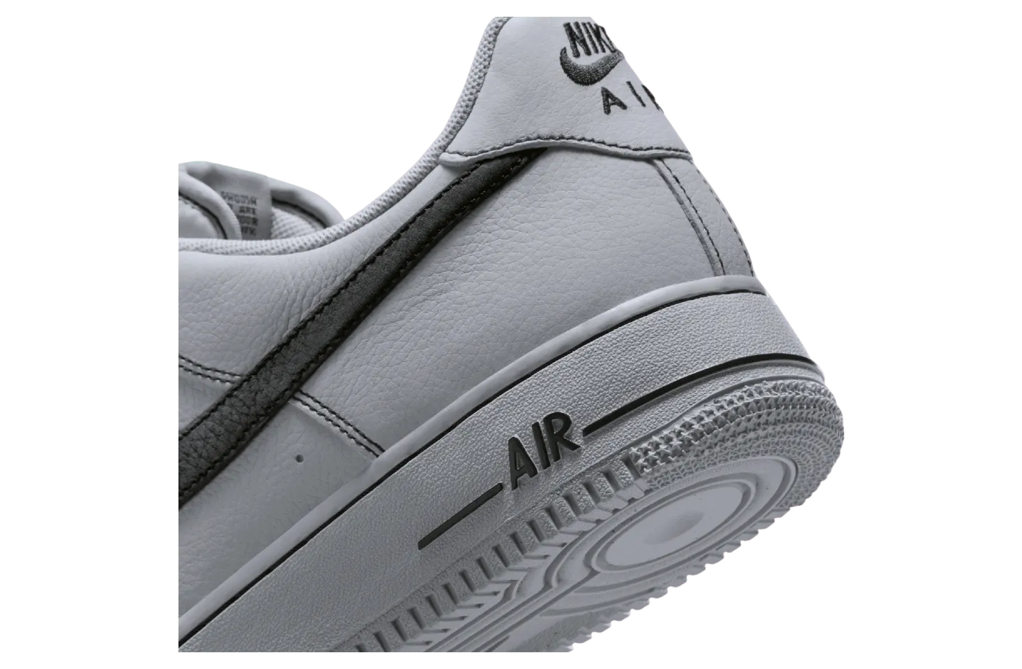 nike air force 1 low wolf grey black 5