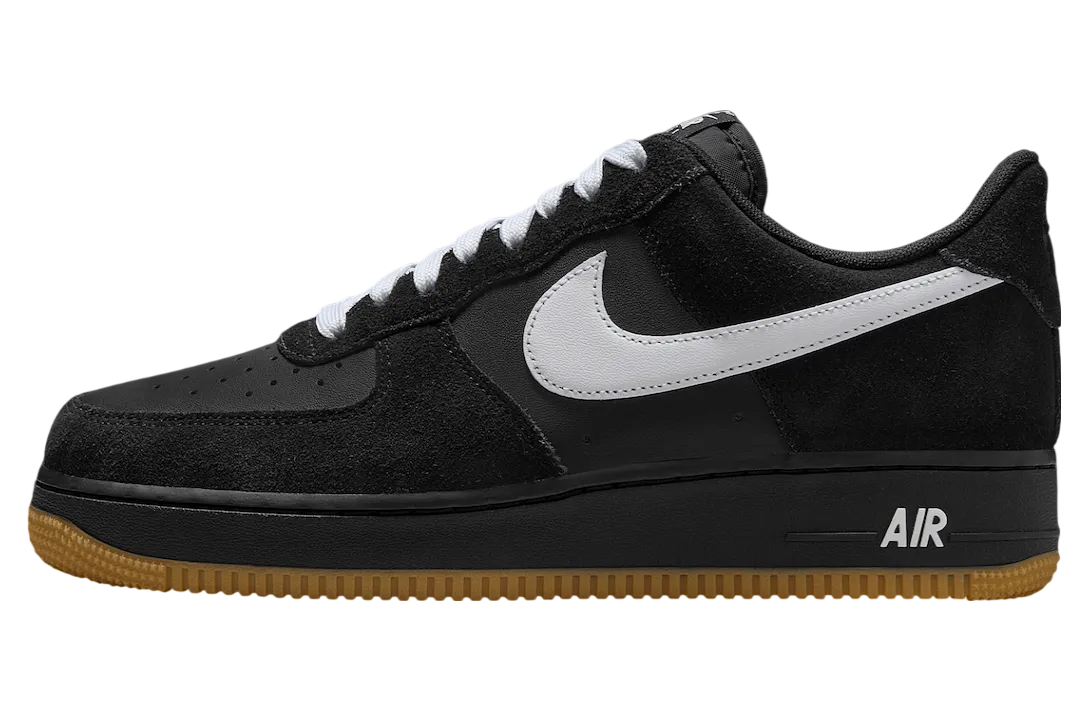 nike air force 1 sk8 black white