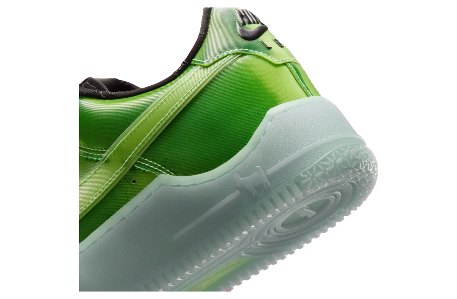 nike air force 1 voltage green black 4