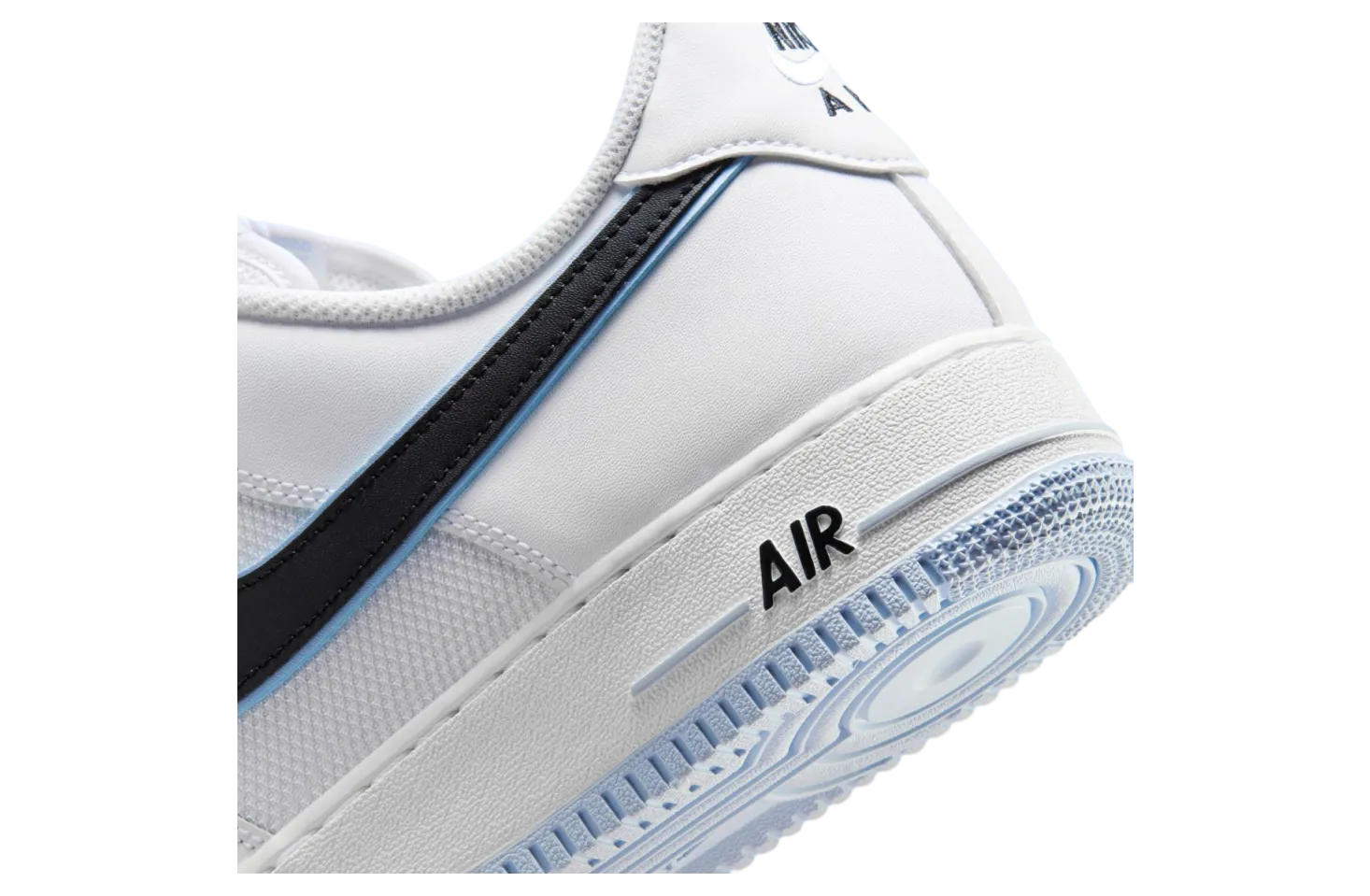 nike air force 1 white black 7