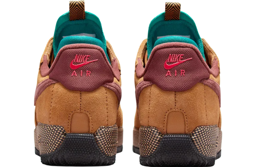 nike air force 1 wild flax red sepia teal 2