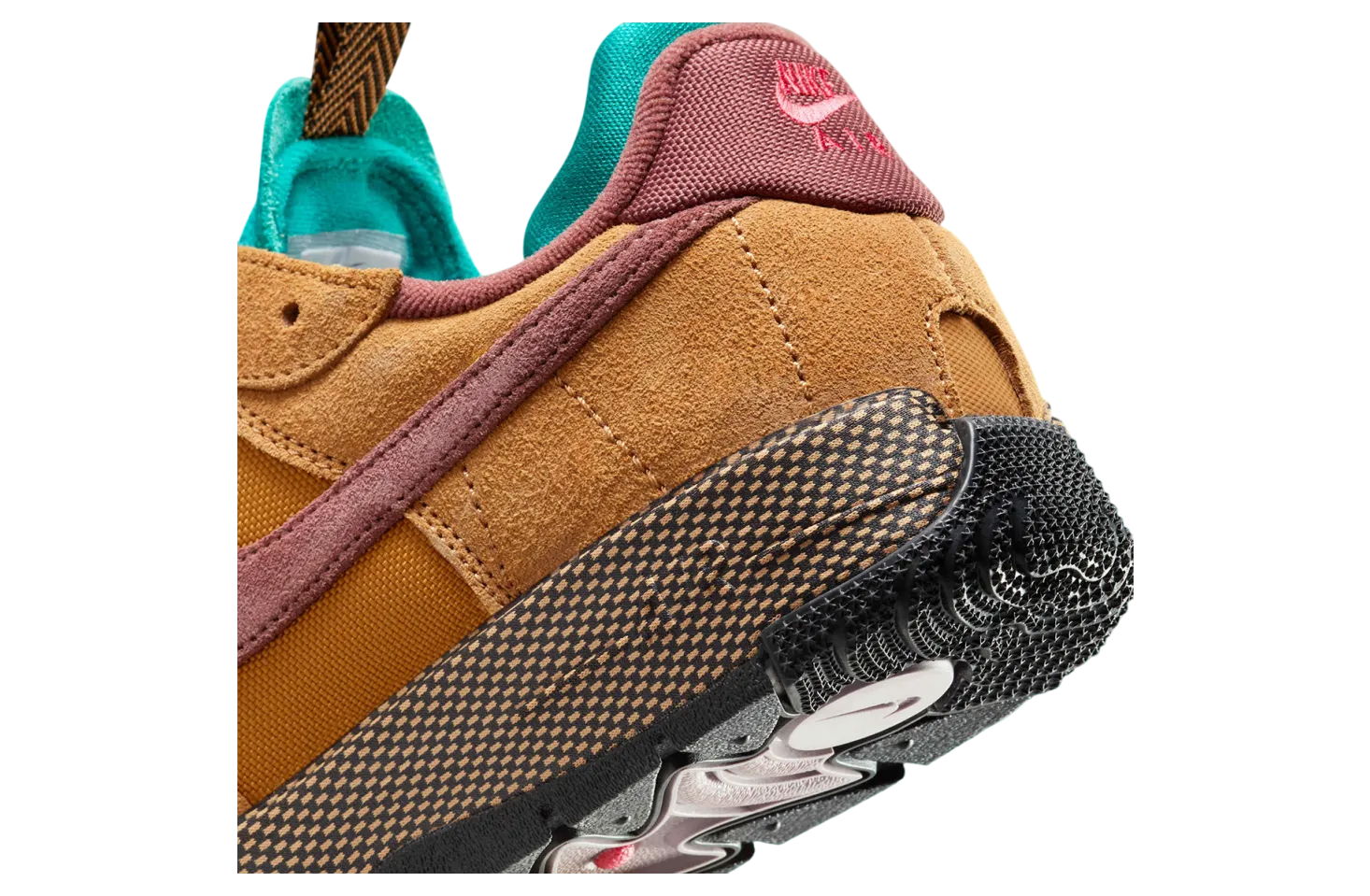 nike air force 1 wild flax red sepia teal 4