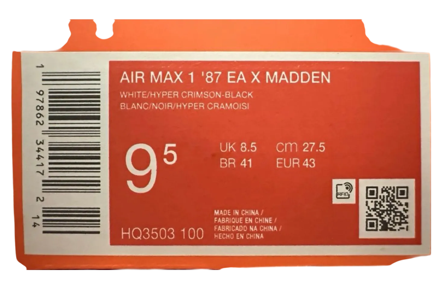 nike air max 1 madden 2