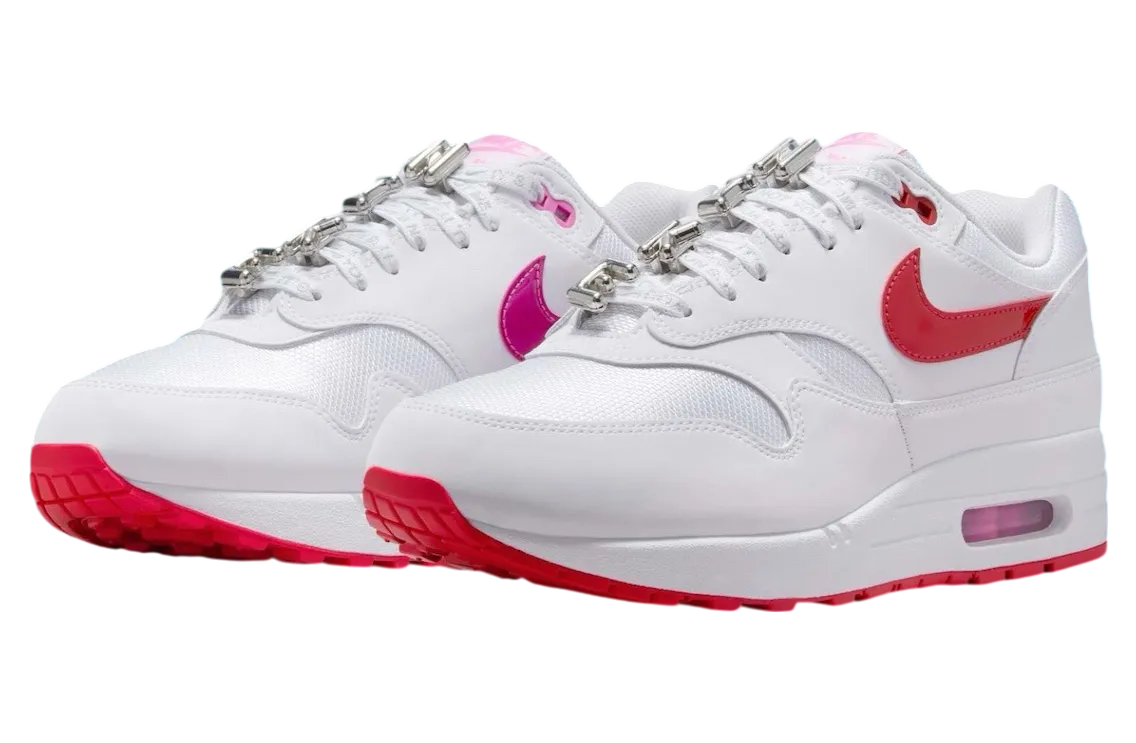 nike air max 1 valentine s day white university red 2