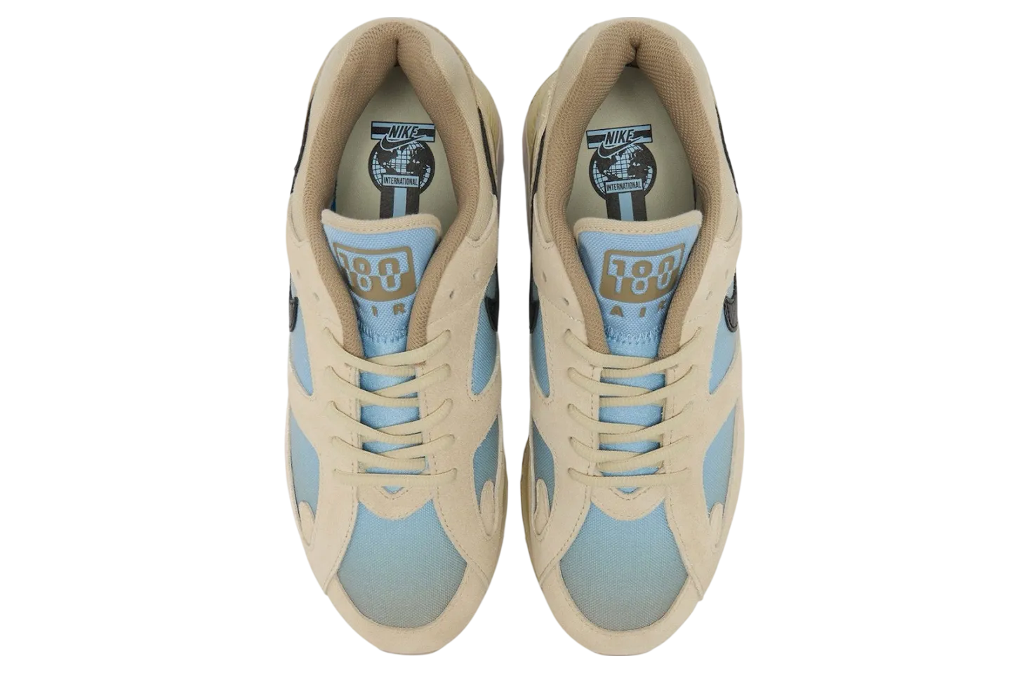 nike air max 180 light khaki black 2