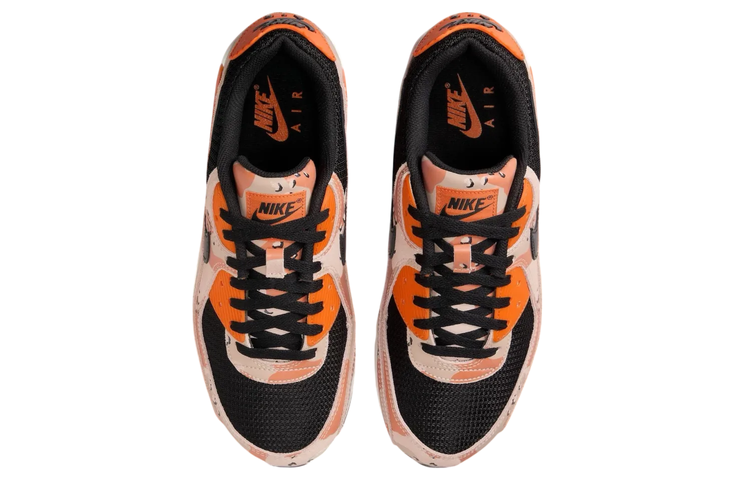nike air max 90 bio beige safety orange 1