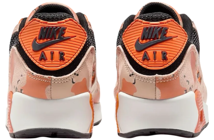 nike air max 90 bio beige safety orange 2