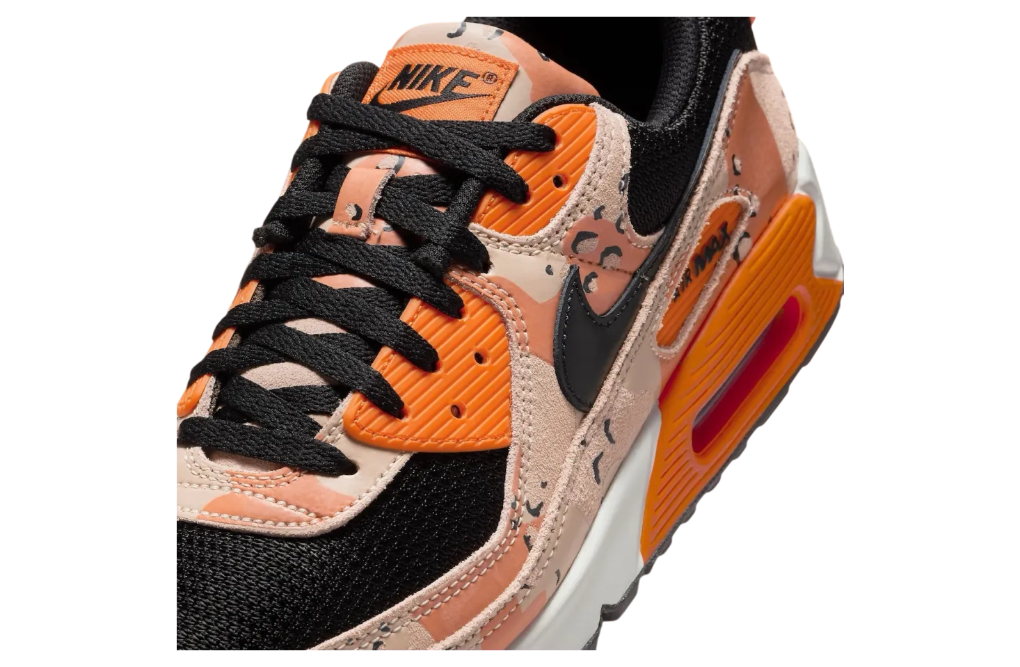 nike air max 90 bio beige safety orange 3