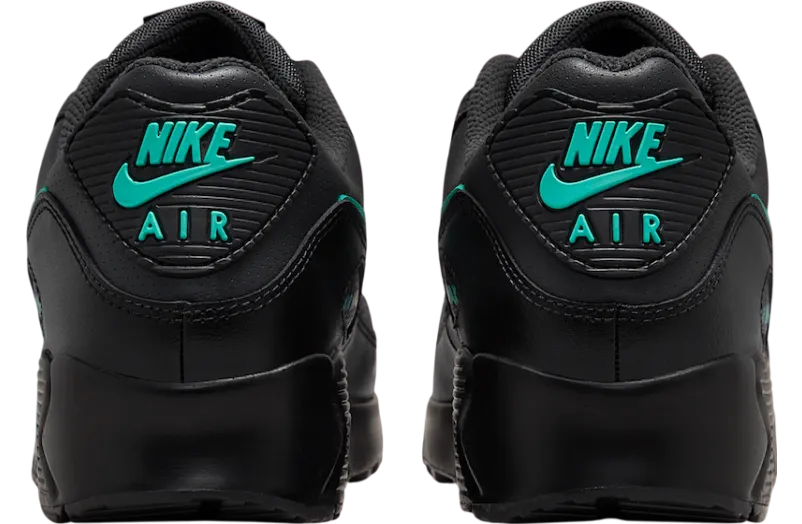 nike air max 90 black aurora green 3