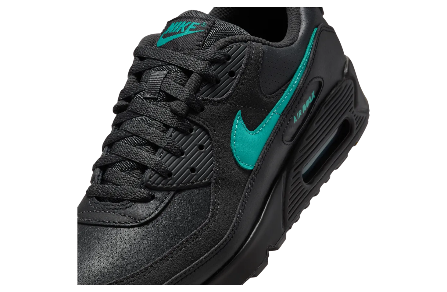nike air max 90 black aurora green 5
