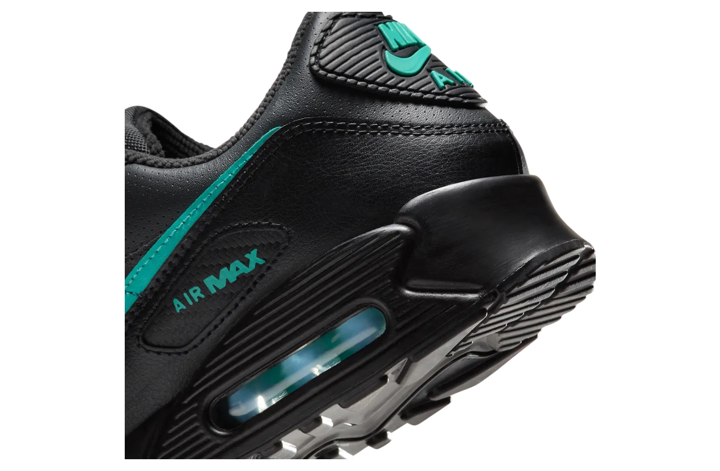 nike air max 90 black aurora green 6